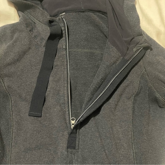 Lululemon Post Sweat Pullover Half Zip Hoodie Size 4 - Picture 11 of 14